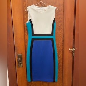 Calvin Klein Color-block Dress - Used - US Women’s 4 - READ DESCRIPTION